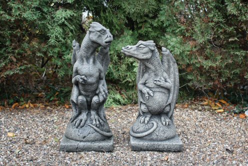 (L) KD38 Dragon Companion Left (R) KD39 Dragon Companion Right